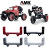 FCX24 Front Axle Servo Mount for 1/24 FMS FCX24 Power Wagon Upgrades Parts DIY 1/24 Replaces Accessory Spare Parts (Titanium) view 4