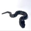 Rattlesnake Articulated 3D Printed Fidget Rattle Snake Sensory with Rattling Tail (Medium, Black) view 4