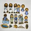 Story Time Felts Jesus Heals a Blind Man Felt Figures for Bible Flannel Board Stories Miracles view 2