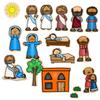 Story Time Felts Jesus Heals A Sick Woman & Raises Jairus' Daughter Felt Figures for Flannel Board Bible Stories Miracles New Testament view 1