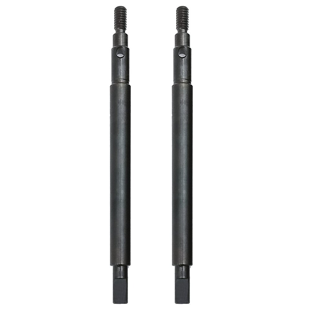 1 Pair Steel Steering Rear Driveshafts RC CVD Drive Shafts for 1:18 TRX4-M TRX4M Upgrade