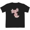 Azeeda 5-6 Years 'Cute Axolotl' Children's/Kid's T-Shirt (Black) (TS00248023) view 1