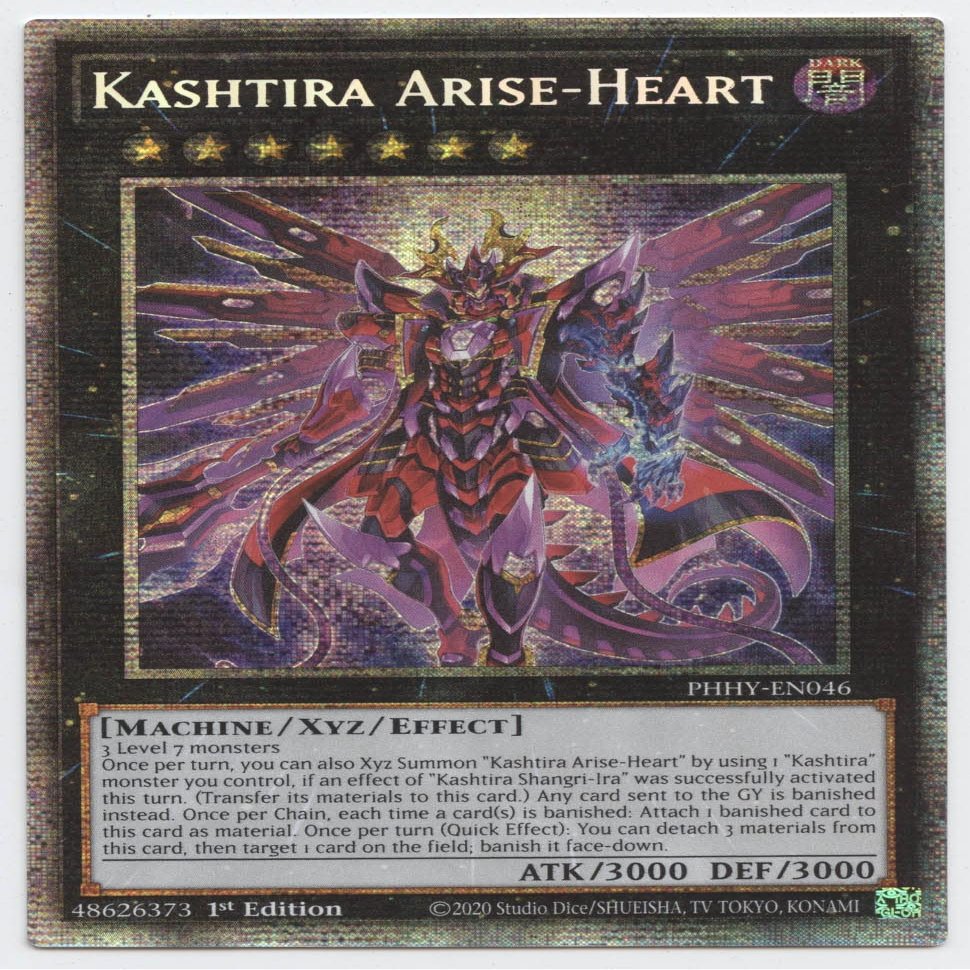 Kashtira Arise-Heart - PHHY-EN046 - Starlight Rare - 1st Edition