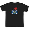 Azeeda 12-13 Years 'I Love Scotland' Children's/Kid's T-Shirt (Black) (TS00262964) view 1