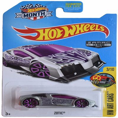 Hot Wheels Zamac Zotic, HW Art Cars 3/10