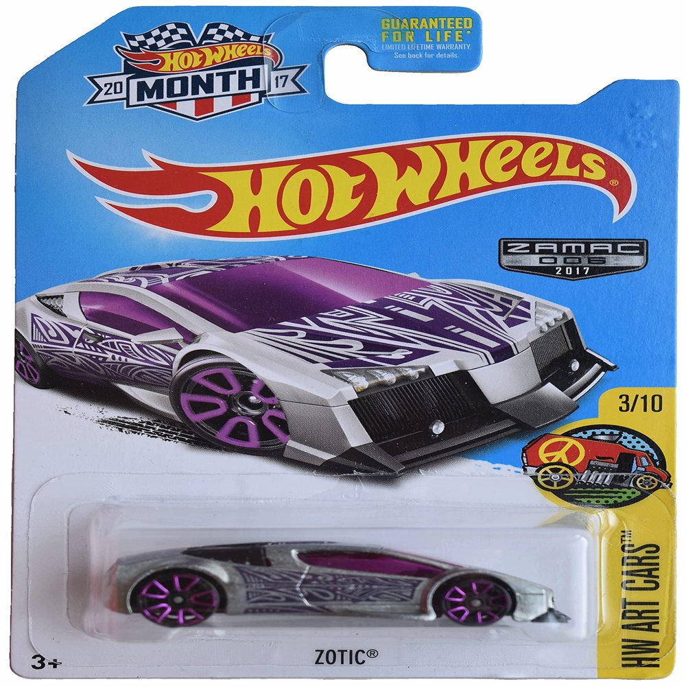 Hot Wheels Zamac Zotic, HW Art Cars 3/10