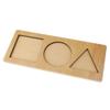 Baoblaze Montessori Material, Wood Geometry Puzzles Toy Box, for Children Intelligent Development, Multi-Color Mix, as described view 4