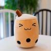 9.4" Cute Boba Plush Squinty Woozy Bubble Milk Tea Plushie (Green) view 1