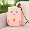9.4" Cute Boba Plush Squinty Woozy Bubble Milk Tea Plushie (Green) view 2