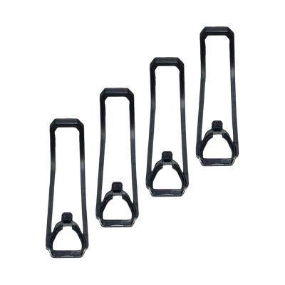 Almencla 4Pcs Black Propeller Guards, Anti Collision Drone Accessories Lightweight Propeller Blade Protector, Propeller Blade Crash Guard Cover Bumper for Z908 Pro Replace Parts