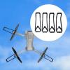Almencla 4Pcs Black Propeller Guards, Anti Collision Drone Accessories Lightweight Propeller Blade Protector, Propeller Blade Crash Guard Cover Bumper for Z908 Pro Replace Parts view 2
