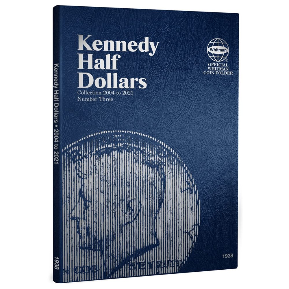 Whitman US John F. Kennedy Half Dollar Coin Folder Starting 2004 #1938