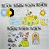 Story Time Felts 7 Days of Creation Felt Figures for Flannel Board Bible Stories view 3