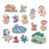 CHEFAN Felt Flannel Board Stories for Toddler, Five Little Ducks, Preschool Felt Activities, Flannel Graphic view 1