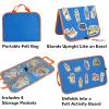 CHEFAN 4 Pack Felt Board Bible Stories Set, Flannel Board Stories Wisdom of Solomon|Jonathan and His Armor Bearer|Daniel and The Lions Den|Isaac and Rebekah,Precut Flannel Graph Bible Toys for Kids view 3