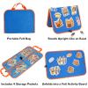 CHEFAN 4 Pack Felt Board Bible Stories Set, Flannel Board Stories Elijah and The Widow|Samson and Delilah|Joshua and The Battle of Jericho|Tower of Babel, Precut Flannel Graph Bible Toys for Kids view 3