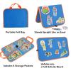 CHEFAN 4 Pack Felt Board Bible Stories Set, Flannel Board Stories Include Adam and Eve, Jacob's Ladder, Moses and The Burning Bush, Balaam and The Donkey, Precut Flannel Graph Bible Toys for Kids view 3