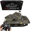 Ssccgym Remote Control Heavy Tank America M4A3 RC Battle War Military Vehicle Collection Professional RC Tank Infrared Combat Double Batteries (Standard Version) view 1