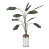 Dollhouse Plants Props, 1:12 Scale Miniature Banana Tree DIY Making Potted Plants for Doll House Dollhouse Accessories (S) view 1