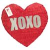 APINATA4U Large Red Heart Pinata Xoxo Valentine's Day Party Decoration, Heart Pinata Xoxo Love Themed Birthday Party Supplies, Valentine's Day Shaped Girlfriend Gift for Her view 1