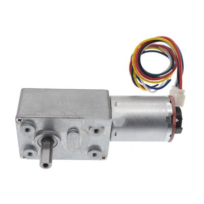 Xuulan Xianglaa-Motor Dc 12v Motor JGY370 Micromotor Reduction Box Dc High Torque Electric Motor Gear Motors with Encoder (Size : 90rpm, Color : 24V)