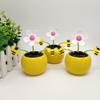 Solar Dancing Flower Sunflower Solar Toys Car Swinging Dancing Ornament Car Windowsill Decoration Car Dashboard Home Desk Decor(Sun Flower) view 2