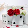 Eylola 12 Pcs White Dice Favor Boxes 6 x 6 x 6 Inch dice Boxes Bulk for centerpieces Casino Party Decorations Game Night Decorations Casino Themed Party Goodie Boxes Gift Box view 1