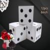 Eylola 12 Pcs White Dice Favor Boxes 6 x 6 x 6 Inch dice Boxes Bulk for centerpieces Casino Party Decorations Game Night Decorations Casino Themed Party Goodie Boxes Gift Box view 2