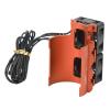 VINGVO RC Motor Fan Cooling Heatsink, 28000RPM RC Motor Fan Radiator Aluminum Heat Sink Twin Cooling Fan RC Car Accessories 36mm for 1/8 1/10 Remote Control Vehicles (Orange) view 2