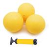 Aolowewin Spike Roundnet Game Replacement Balls, Strong Bounce Ball, Activity & Play Ball, 3.5-inch (3-Pack Balls with Pump) view 1