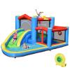 BOUNTECH Inflatable Water Slide, Bouncy House for Kids 5-12 Indoor Outdoor Party Family with 480w Blower, Target Balls, Splash/Ball Pool, Water Slides Inflatable for Yard, Park, Birthday Gift view 1