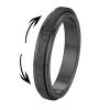 Supcare Anxiety Rings Spinner Black Spinner Ring for Women Worry Ring Classic Plain Band Ring Anxiety Relief Jewelry view 1