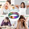 Supcare Stress Rings for Anxiety Relief Ring Women Figette Ring Rainbow Worry Ring Stress Reduce Ring Gift view 3