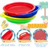 OJYUDD 8 Pack Plastic Sand Sieves for Adults, Multi-Purpose Sand Sifting Pans for Beach, Gardening, and Outdoor Use (8.75x9.75in) view 3