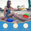OJYUDD 8 Pack Plastic Sand Sieves for Adults, Multi-Purpose Sand Sifting Pans for Beach, Gardening, and Outdoor Use (8.75x9.75in) view 4