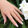 Supcare Anxiety Spinner Rings for Women Fidget Ring Gold Thumb Ring Size 8 Stainless Steel Rotataing Ring view 3
