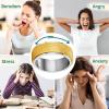 Supcare Spinner Rings Women Stress Relieving Ring Sparkly Gold Plated Fidget Ring Anxiety Relief Ring for Women view 3