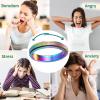 Supcare Rainbow Ring Stainless Steel Anti Anxiety Ring Fidget Jewelry Stress Rings for Middle Finger Rotatable Rings view 2