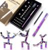 Juboury Magnetic Fidget Pen, Decompression Magnetic Toy Pen, Stress Relieving Gift for Adults Kids Teens, Novelty Toy for 10 11 12 13 14 Year Old Boys view 2