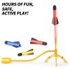 TEMI Rocket Launcher for Kids, 12 Foam Rockets and Launcher Pad, Launch up to 100+ft, Kids Outdoor Toys, Birthday Gift Toys for Kids Boys Girls Age 3 4 5 6 + Years Old view 3