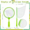 Honoson 24 Pcs Butterfly Bug Net for Insect Collecting Bug Catcher Fishing Net Nature Exploration Observation Tools for Spring Outing Specimen Supplies view 2
