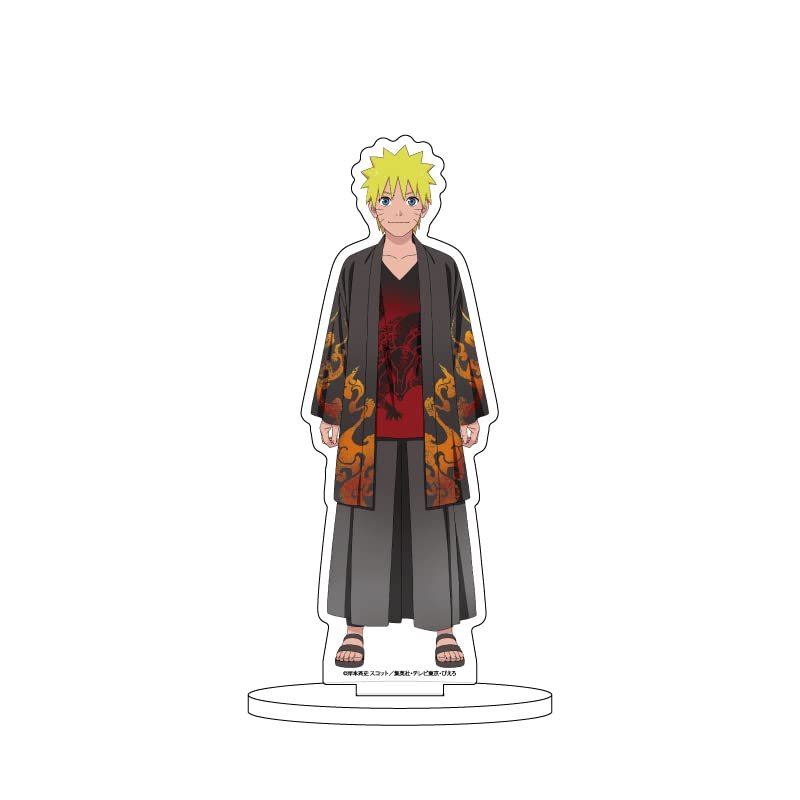 A3 Naruto & Boruto 32 Uzumaki Naruto Japanese Style Plain Clothing Ver. [Drawn Illustration] Character Acrylic Figure