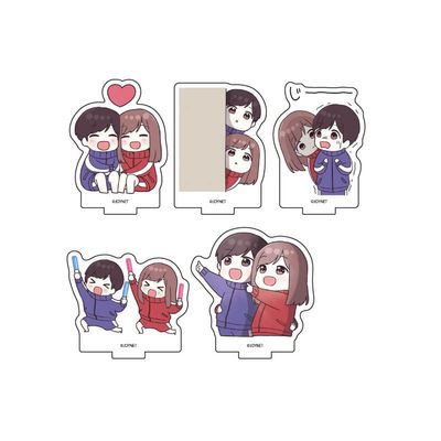 A3 Pomu 01 Official Illustration Acrylic Petite Stand, Box of 5