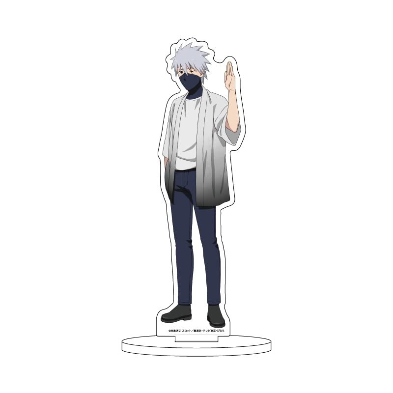 A3 Naruto & Boruto 35 Hatake Kakashi Japanese Style Plain Clothes Version [Drawn Illustration] Character Acrylic Figure