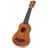 Raimy 17in Kids Ukulele Guitar - 4 Strings Mini Guitar Children Musical Instruments Educational Toys with Picks for Toddler Kids Boys Girls Beginner (Burlywood) view 1