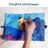Skillmatics Peek-A-Boo Underwater Animal Book - Soft Cloth Book for Baby, Crinkle Pages for Sensory Play, Toddler Toys, Gifts for Ages 6 Months and Up view 3