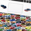 100 PCS Car Stickers Pack for Kids Teens Adults, Racing Car Stickers, Sports Car Racing Stickers, Waterproof Vinyl Car Decals for Water Bottles Laptop Motorcycle Guitar Skateboard Luggage view 2