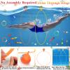 Cludoo 23PCS Pool Toys Games for Kids, No Assembly Stability Swim Thru Rings, Pool Diving Toys for 3,4,5,6,7,8,9,10,11,12 Kids Swim Rings for Kid Teens Adults Include Torpedos Diving Gems view 4