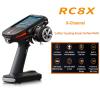 HTLNUZD Radiolink RC8X 8 Channels 2.4GHz RC Transmitter, R8FG and R4FGM Gyro Receivers with EWRF 708R 5.8G 48CH Wireless Audio/Video FPV Receiver, for RC Crawler, Boats Etc. (Radiolink RC8X Standard) view 2