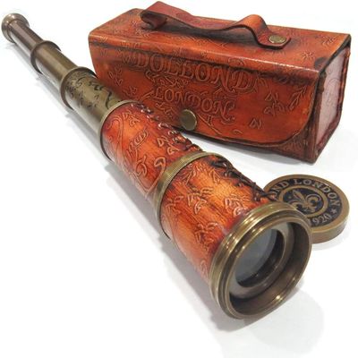 Vintage Dollond Telescope Pullout Telescope Antique Brass Marine Telescope Antique Collectibles Telescope Christmas Gift